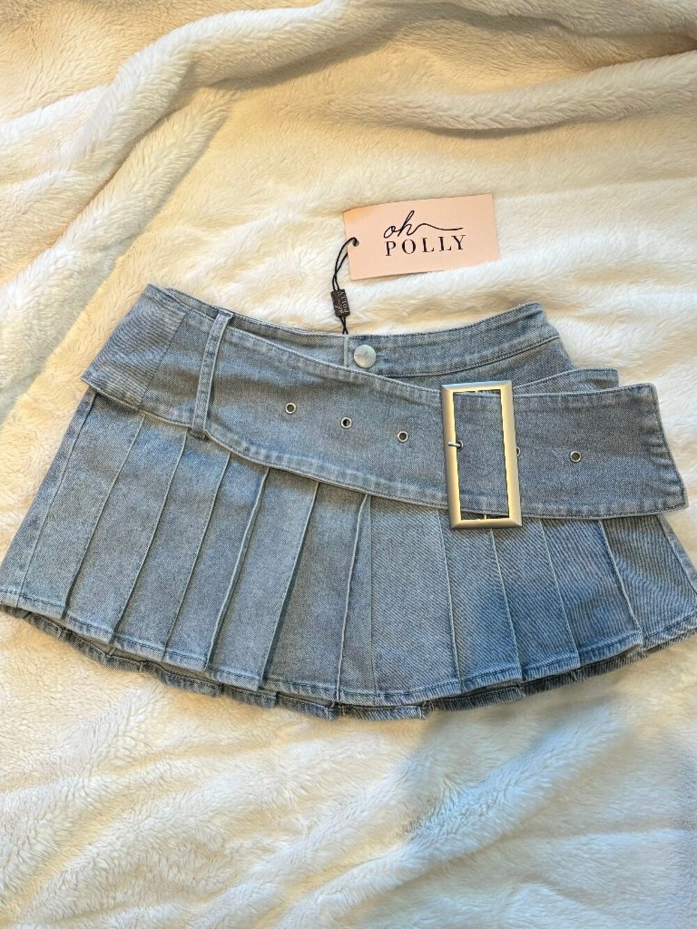 OhPolly Denim Skirt